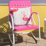 Pink chair