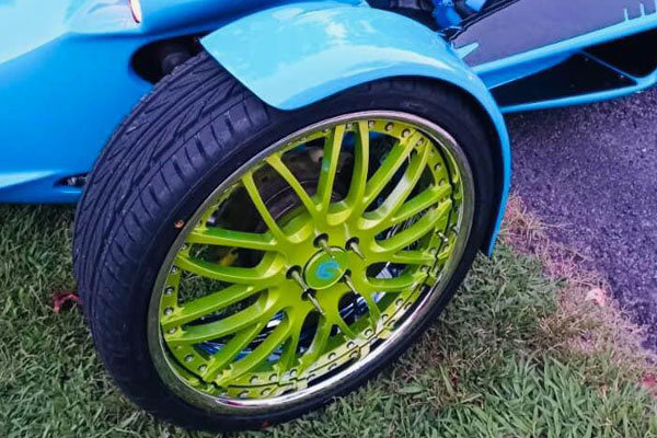 Green tire rim